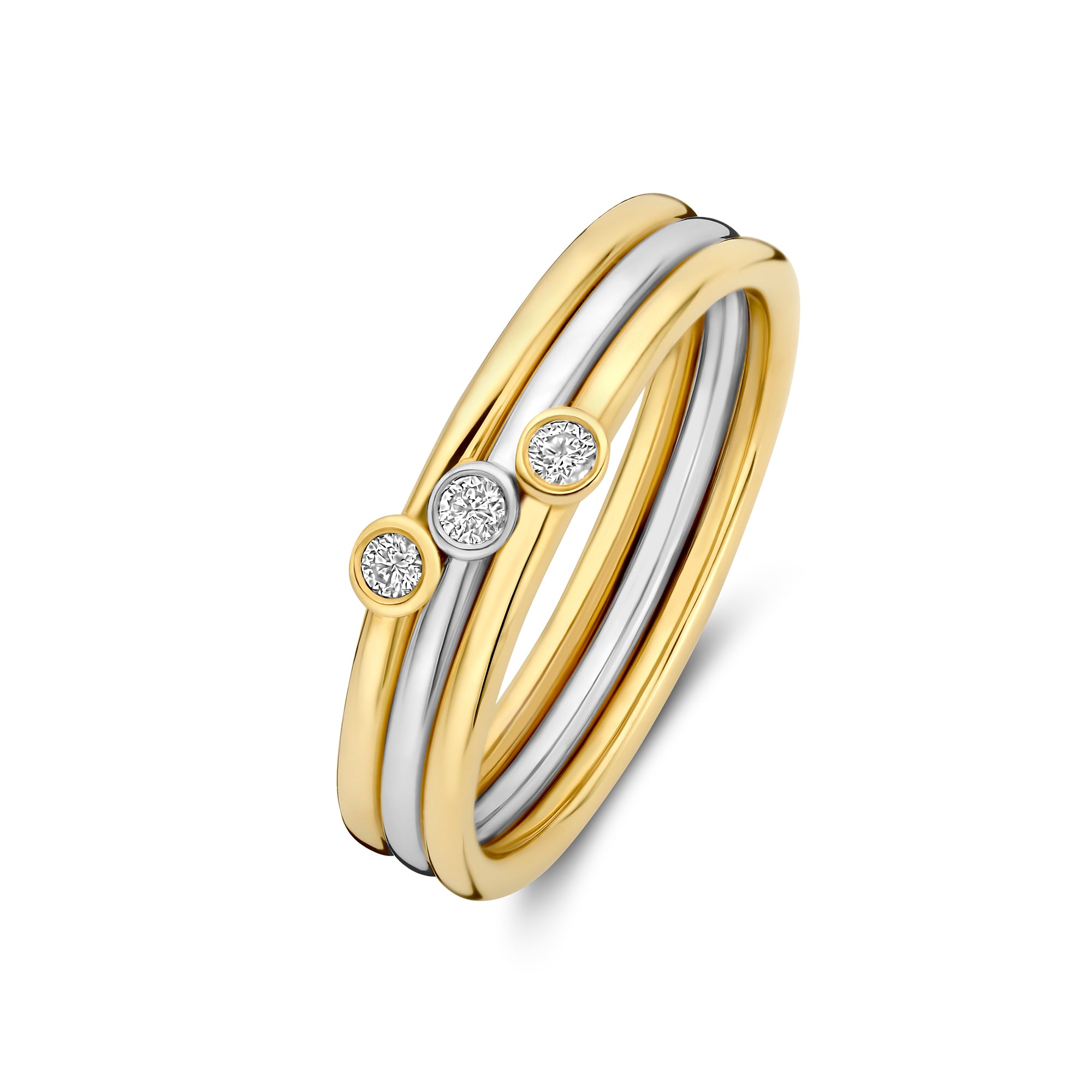 Isabel Bernard Alaine 14 karat gold, 14 karat white gold, diamond Rings
