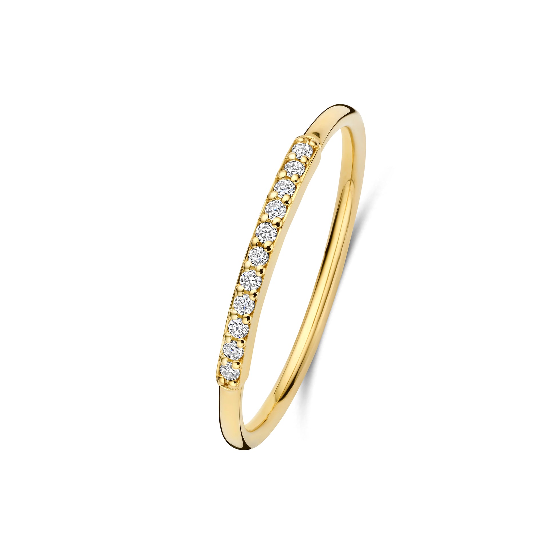 Isabel Bernard De La Paix Indy Ring met Diamanten 0.05 Karaat IBD330051-56