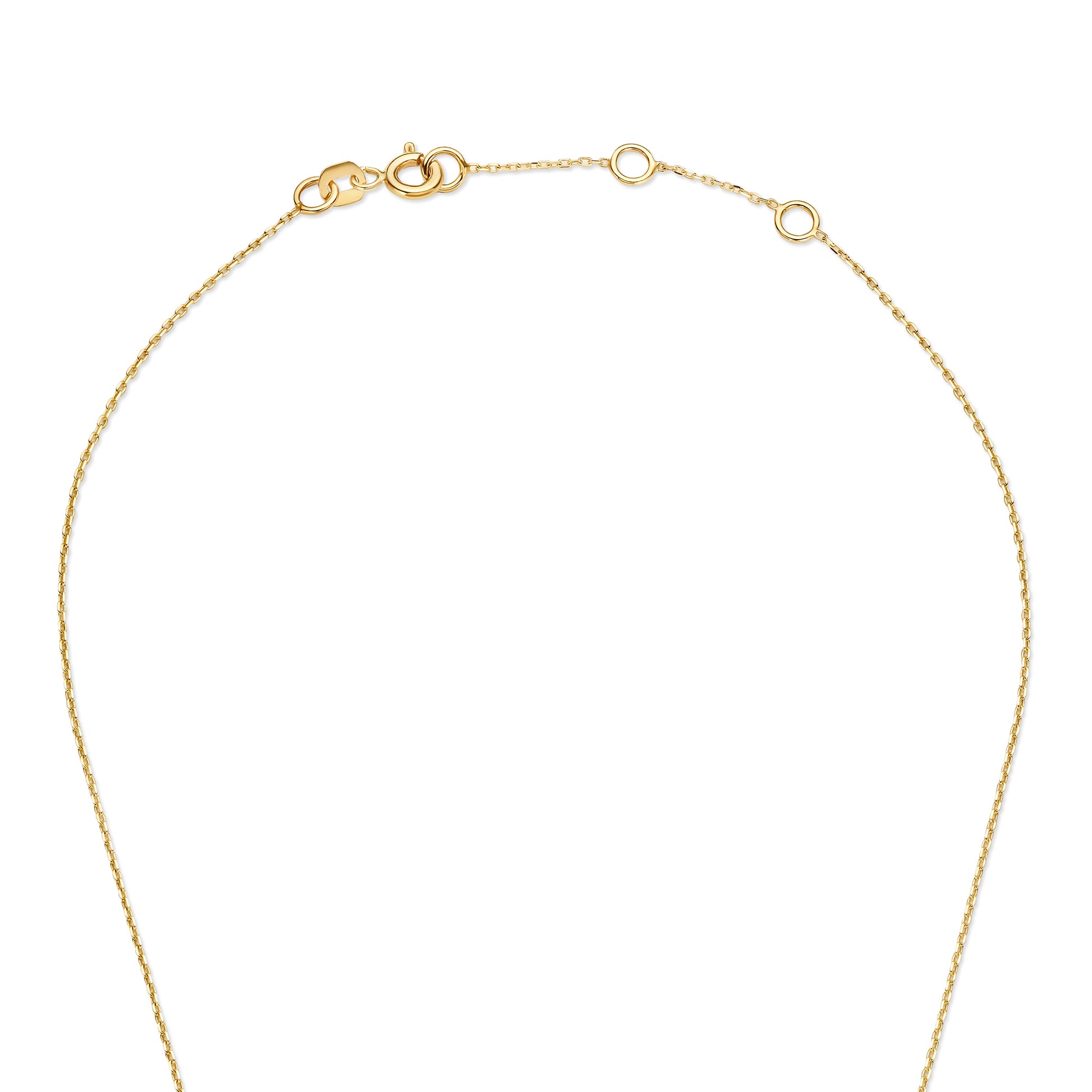 De La Paix Amore Necklace With Diamond 0.01 Carat - - Isabel Bernard