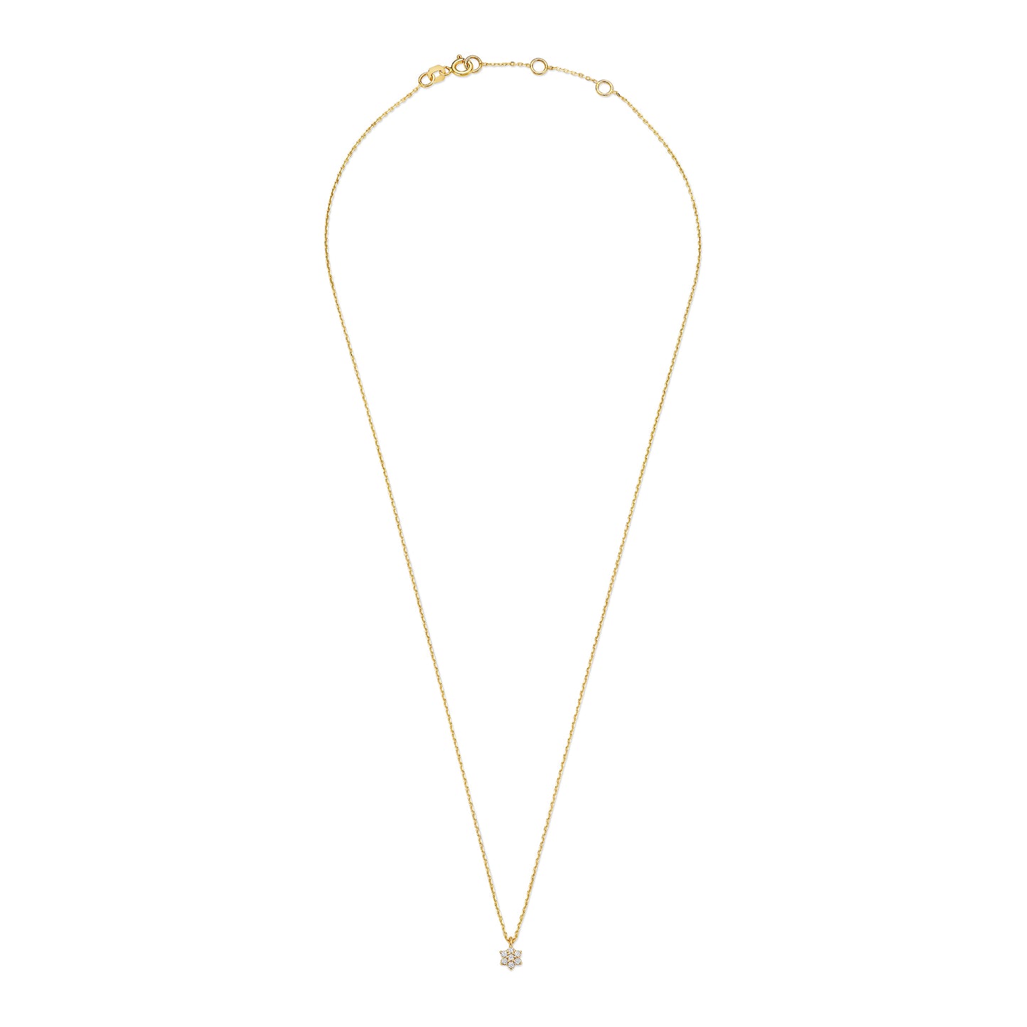 De La Paix Romee Necklace With Diamonds 0.07 Carat - - Isabel Bernard