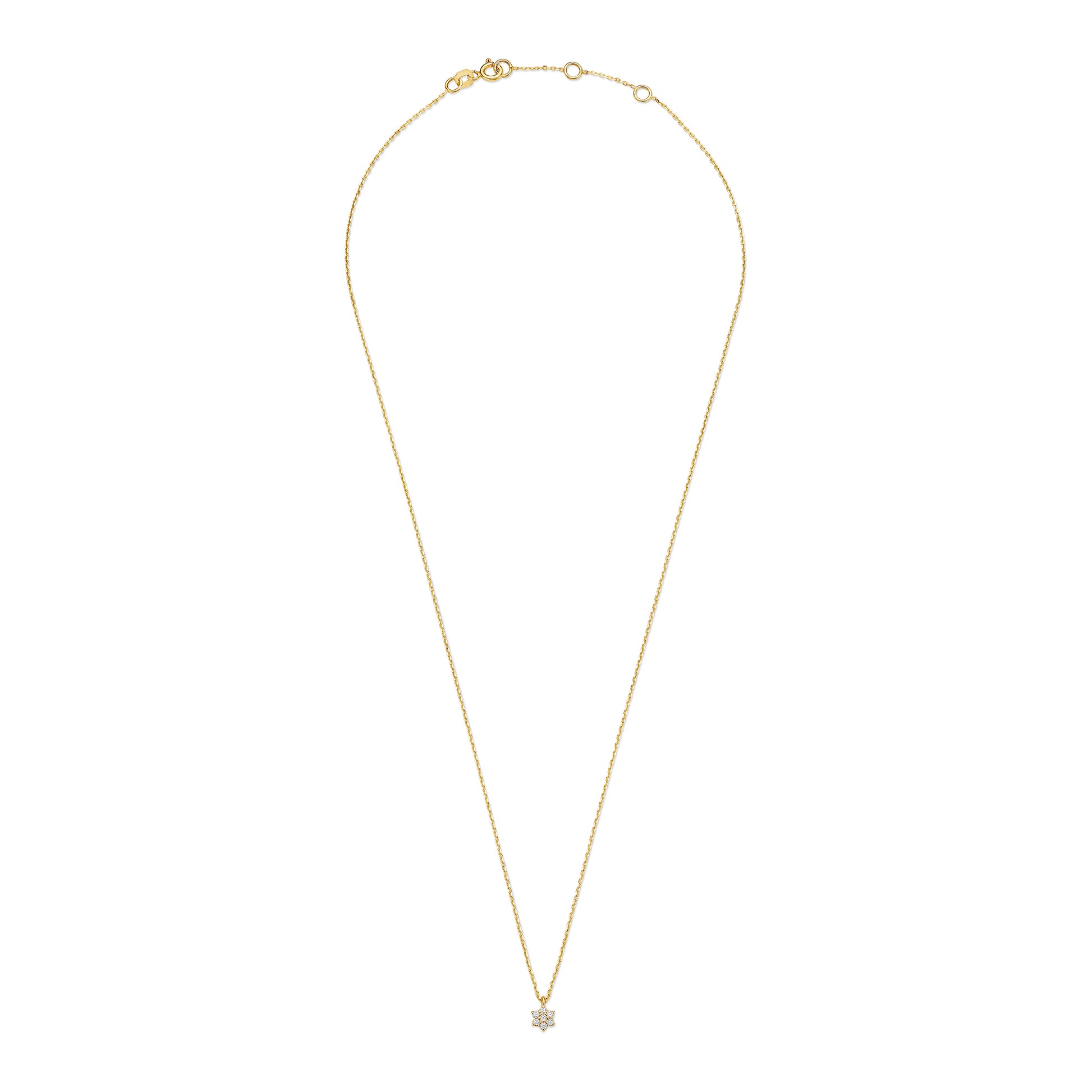 De La Paix Romee Necklace With Diamonds 0.07 Carat - - Isabel Bernard