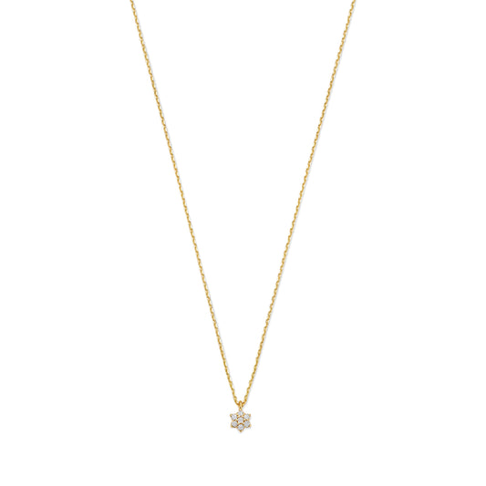 De La Paix Romee Necklace With Diamonds 0.07 Carat - - Isabel Bernard