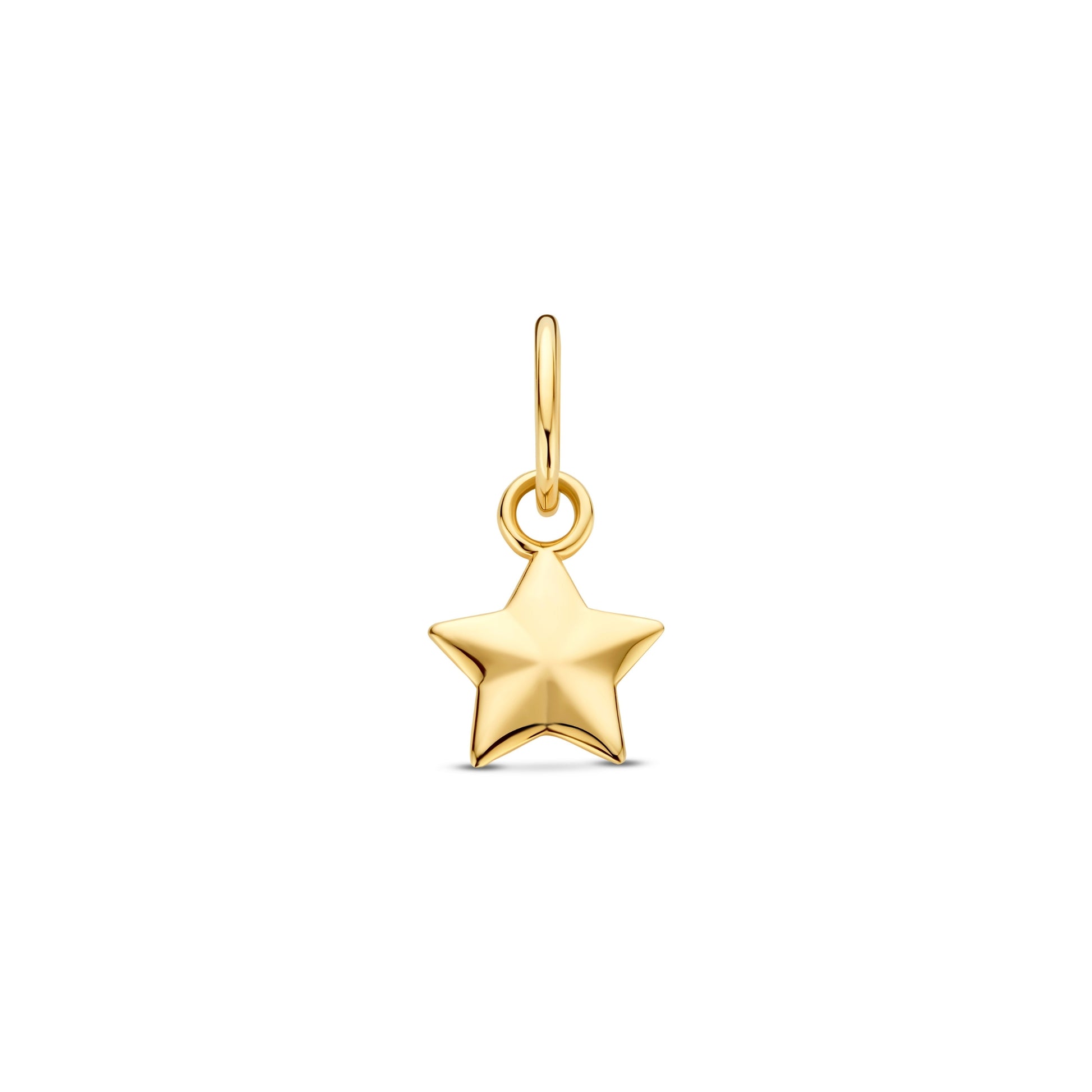 Le Marais Star 14 karat gold charm - - Isabel Bernard