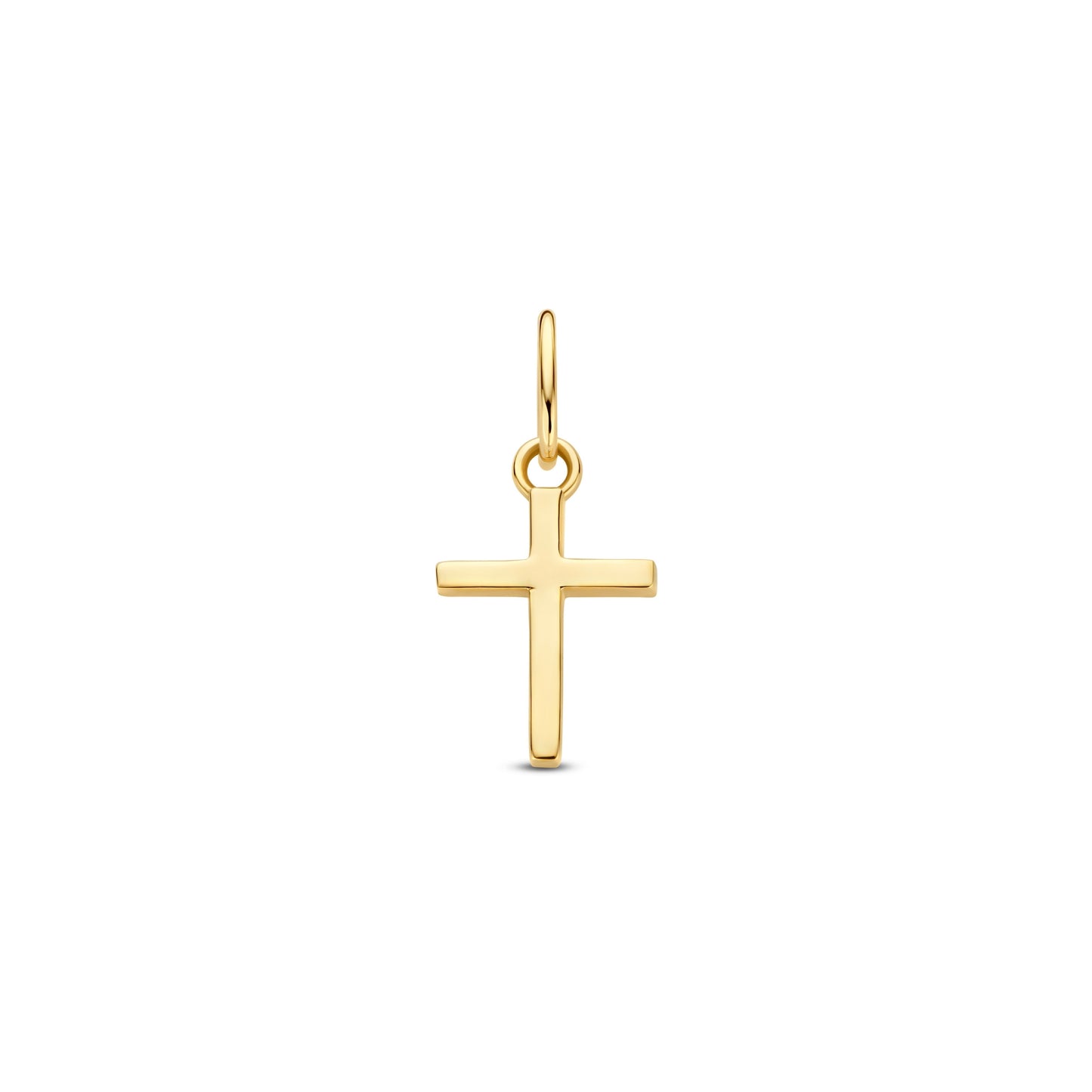 Le Marais Cross 14 karat gold charm - - Isabel Bernard