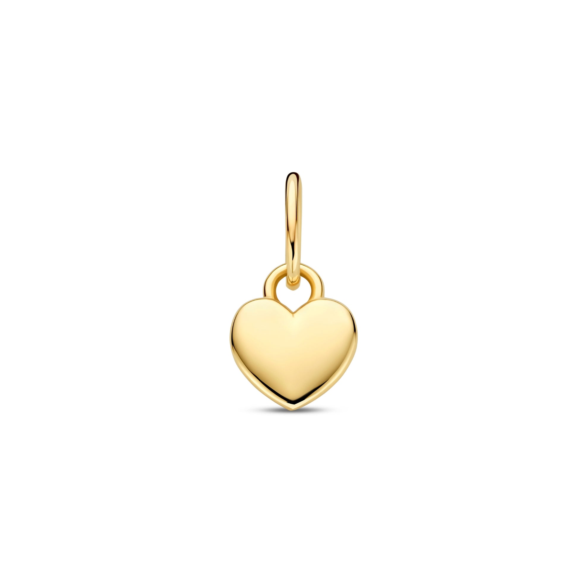 Le Marais Heart 14 karat gold charm - - Isabel Bernard