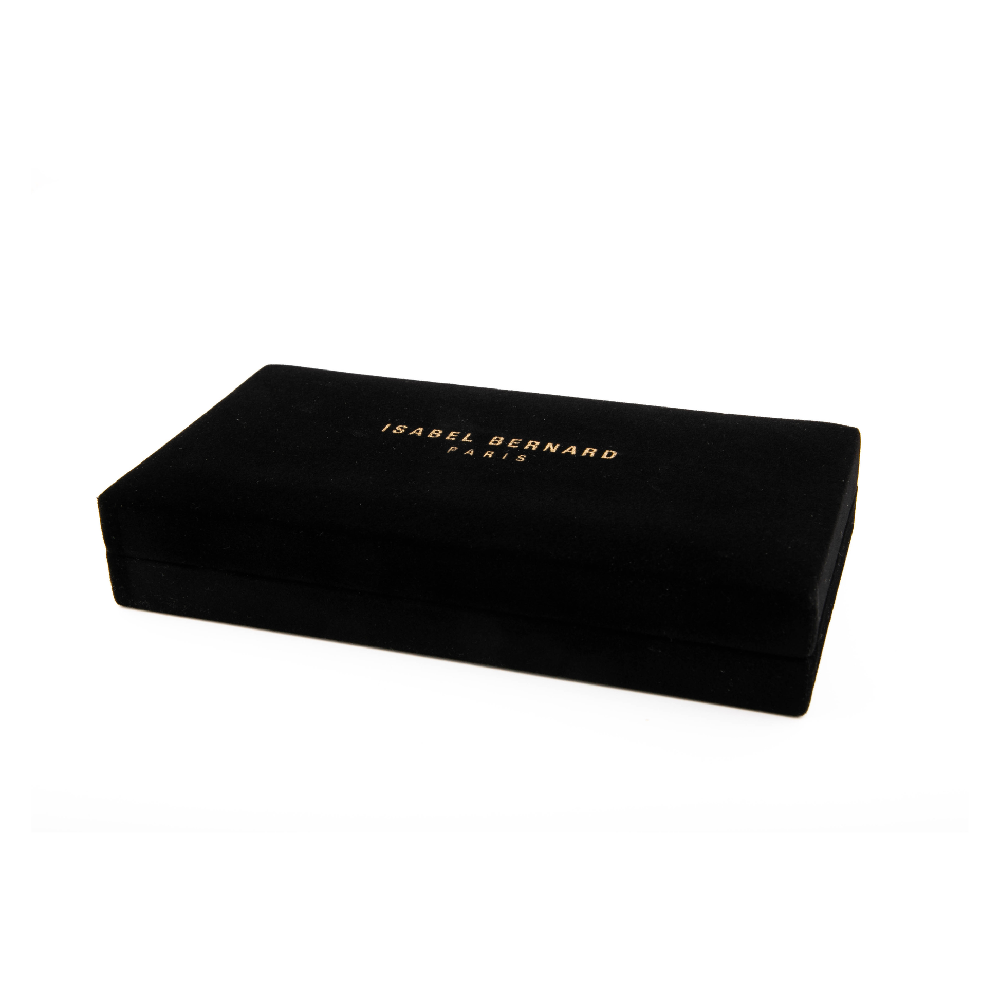 Cadeau d'Isabel black luxury bracelet and necklace box - - Isabel Bernard