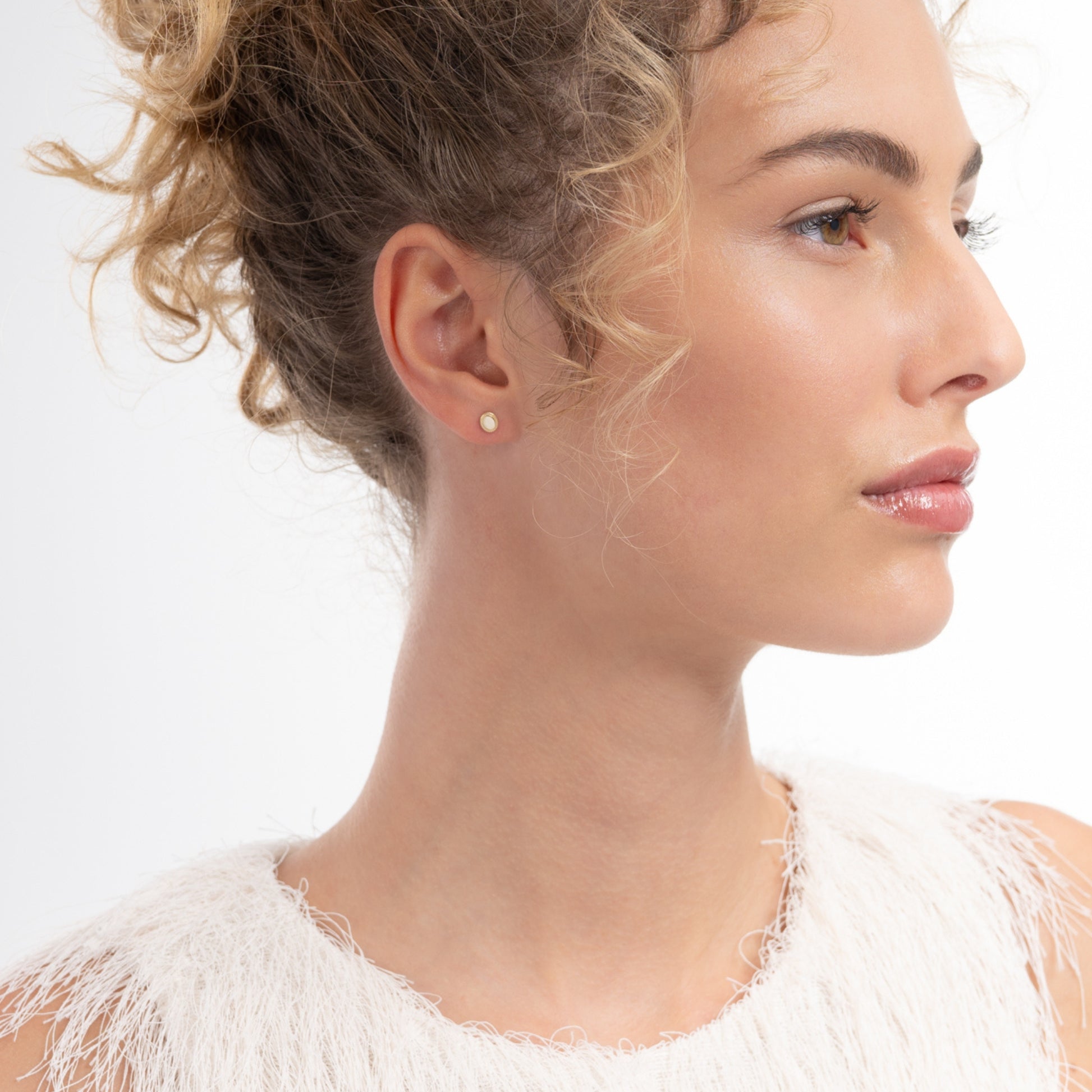 Le Marais Adeline 14 Karat Gold Earrings - - Isabel Bernard