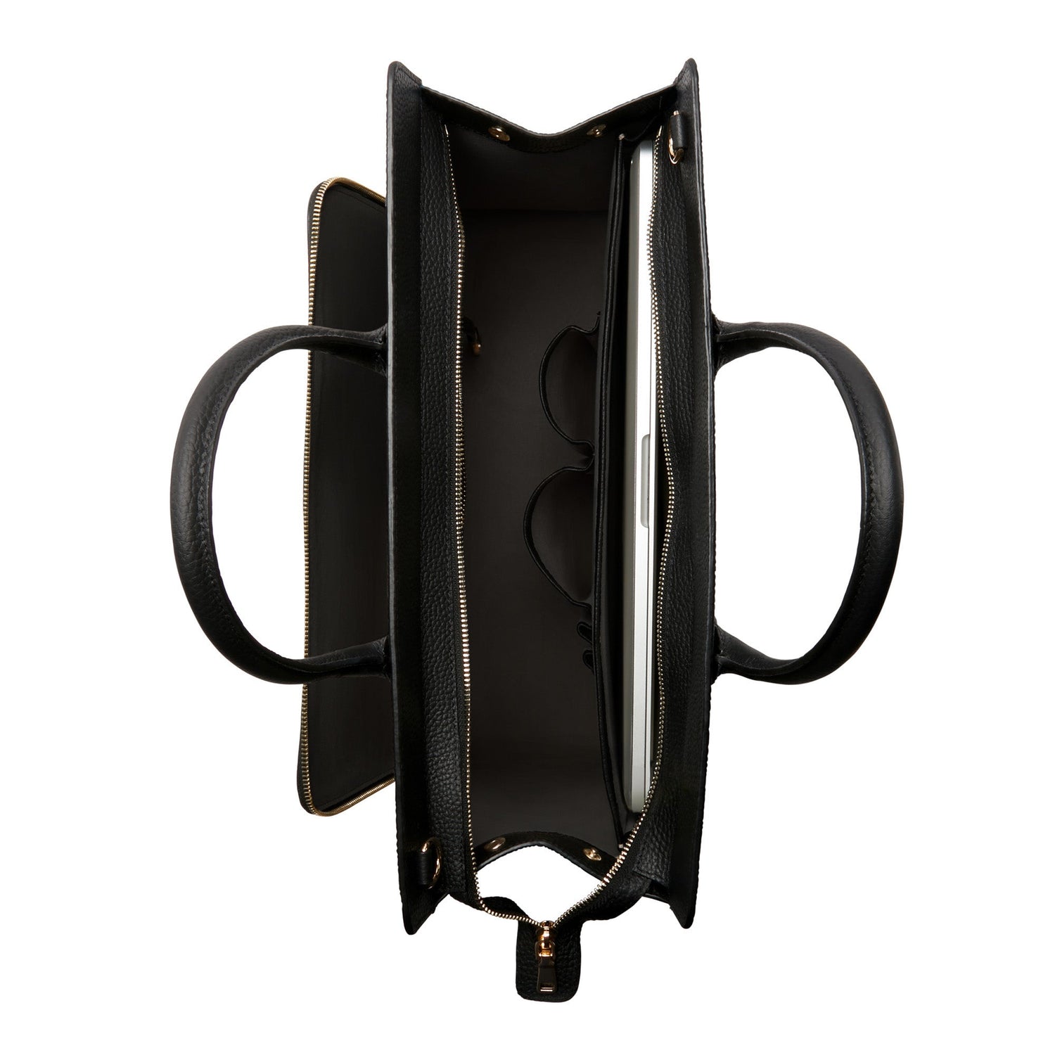 Cadeau d'Isabel black calfskin leather handbag and wallet set - - Isabel Bernard