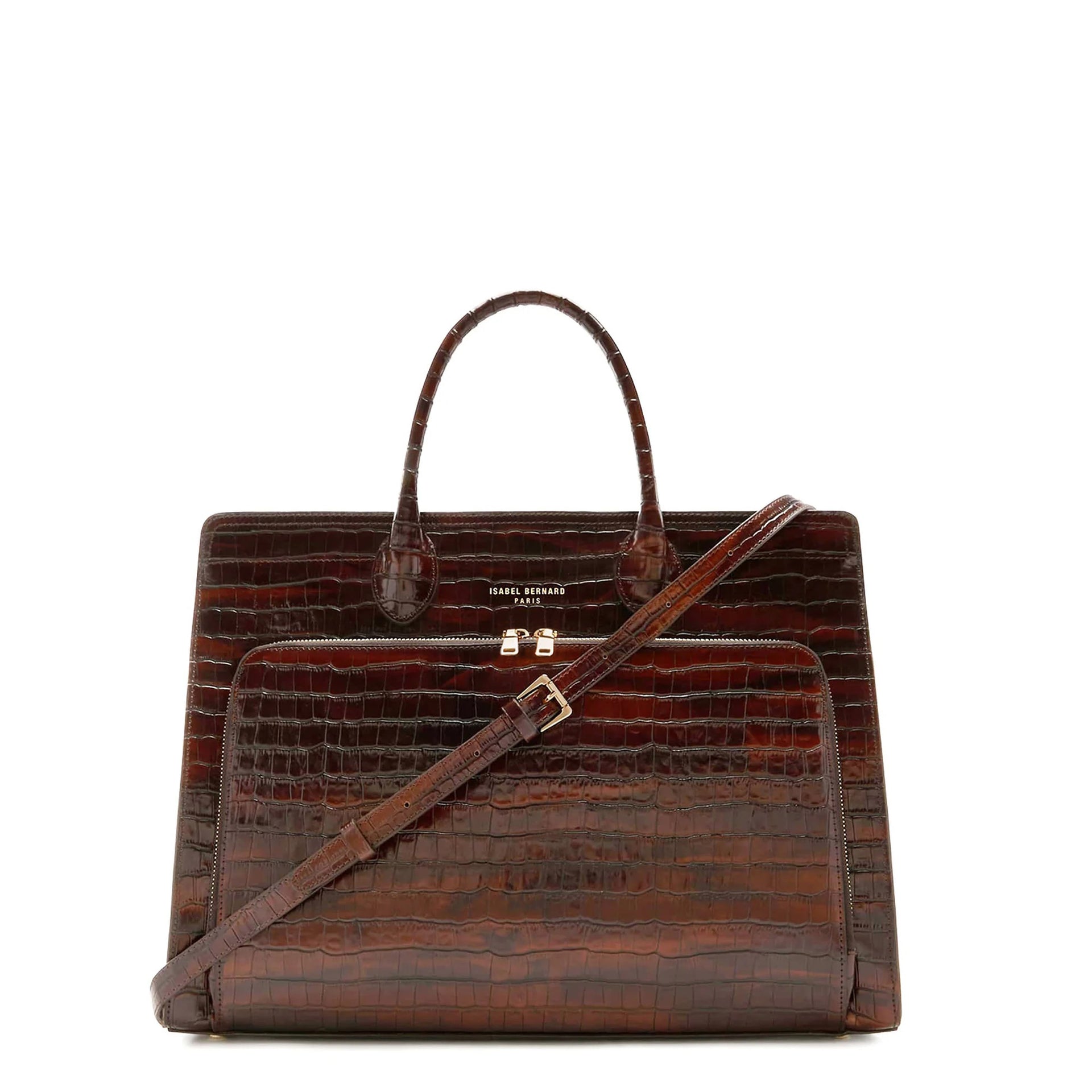 Isabel Bernard Nadine Brown Genuine calfskin leather Bags