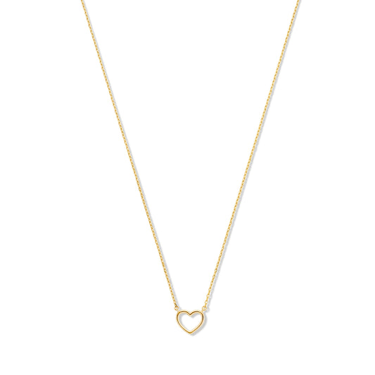 14 carati Oro giallo - Collana con pendente - 0.16 ct 14 carati Oro giallo - Collana con pendente - 0.16 ct