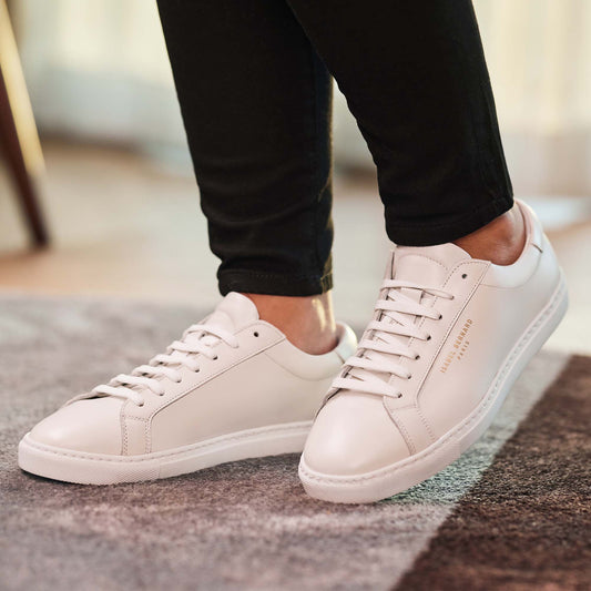 Vendôme Luce white calfskin leather sneakers -  - Isabel Bernard