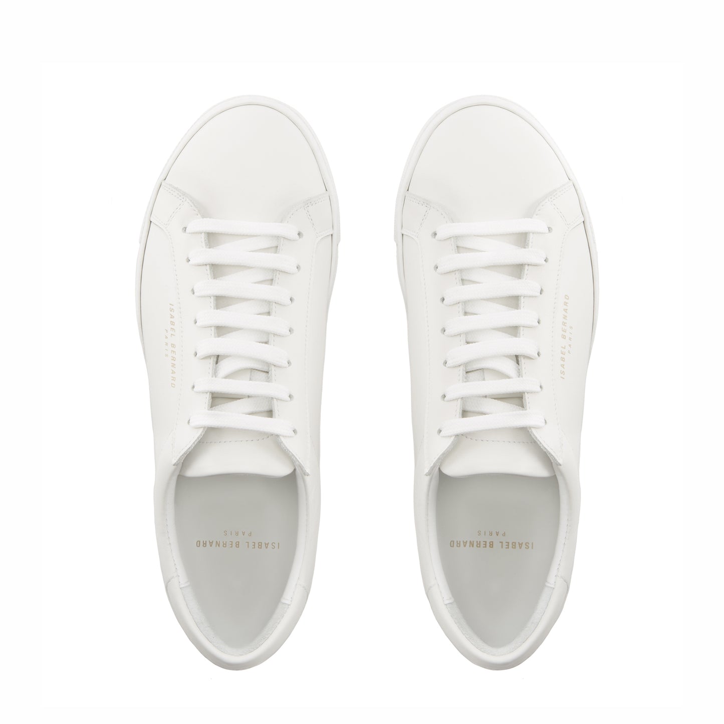 Vendôme Luce white calfskin leather sneakers -  - Isabel Bernard