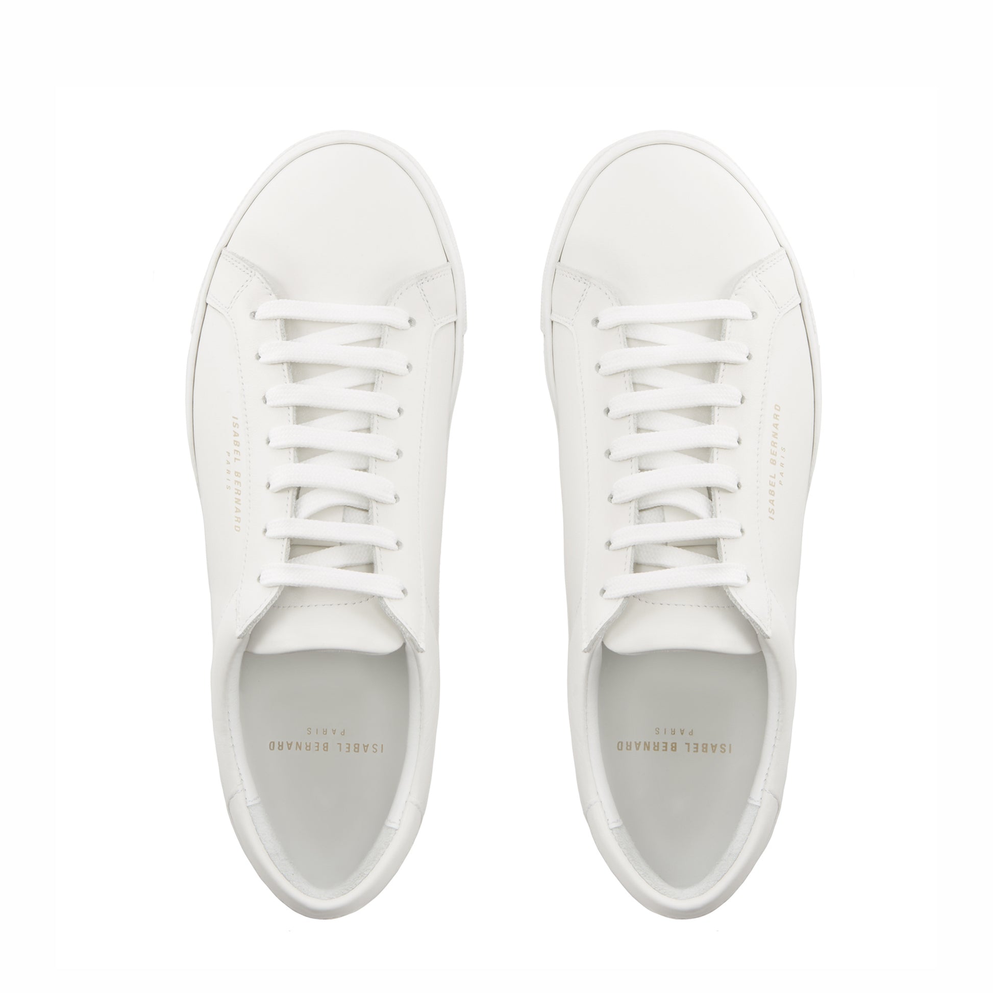 Vendôme Luce white calfskin leather sneakers -  - Isabel Bernard
