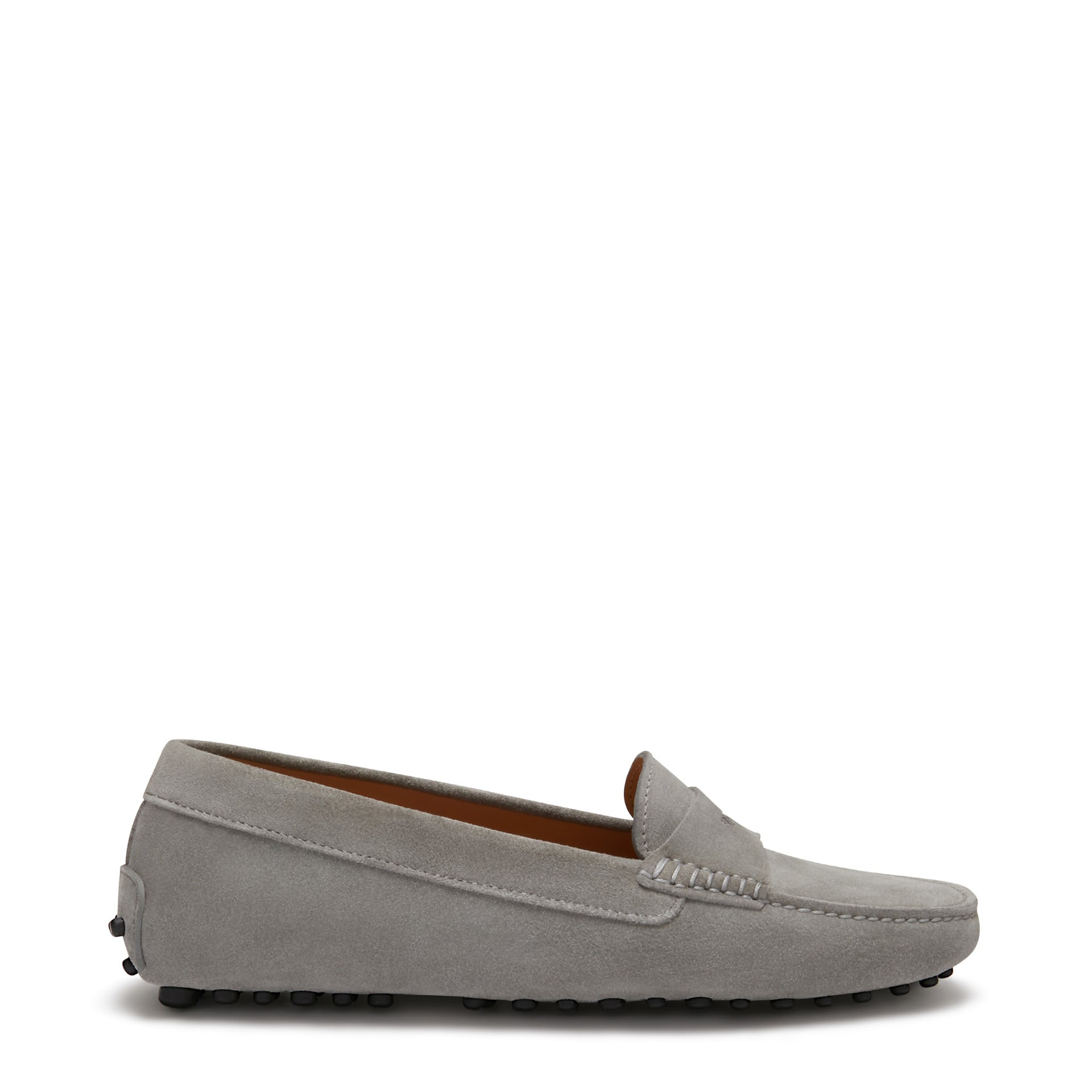 Isabel Bernard - graue Wildleder-Mokassins IB51004-16