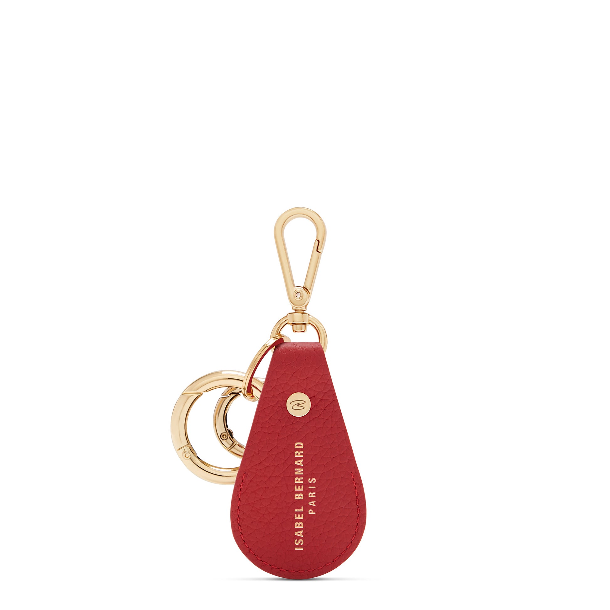 Honoré Filou red Airtag key ring - - Isabel Bernard