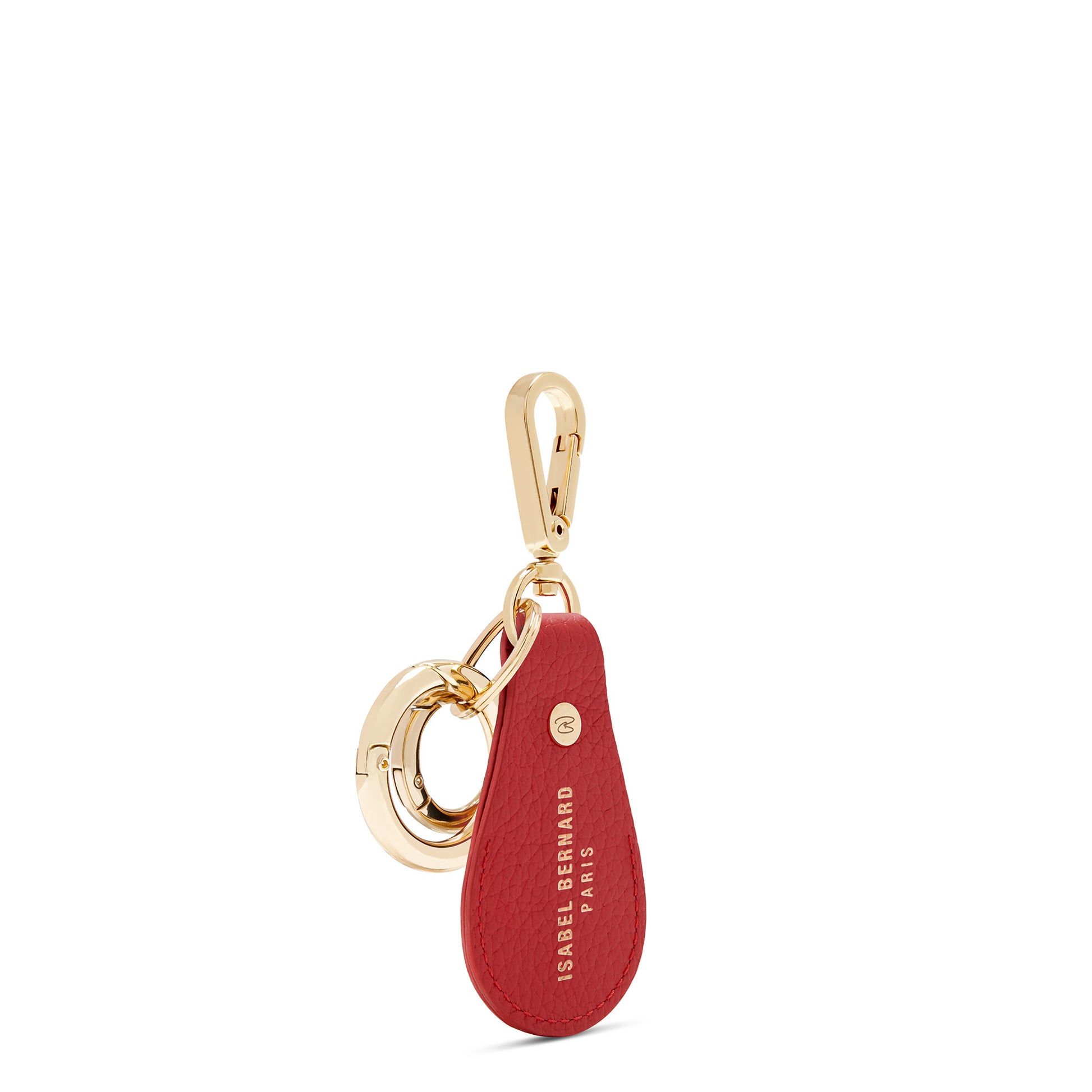Honoré Filou red Airtag key ring - - Isabel Bernard