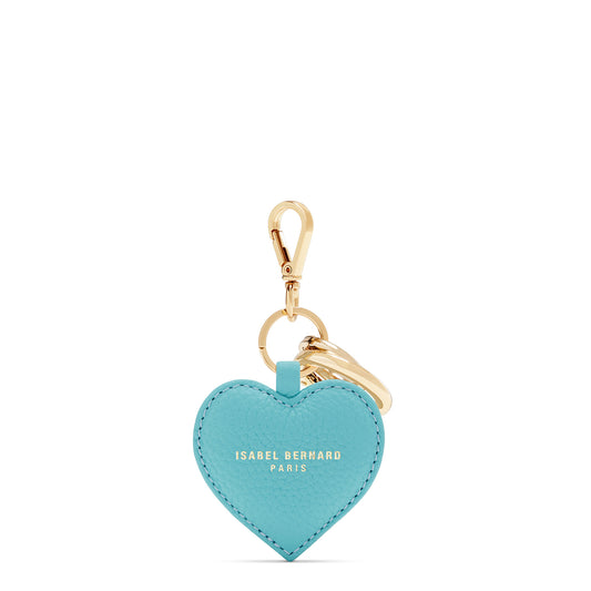 Honoré Faye blue heart key ring - - Isabel Bernard