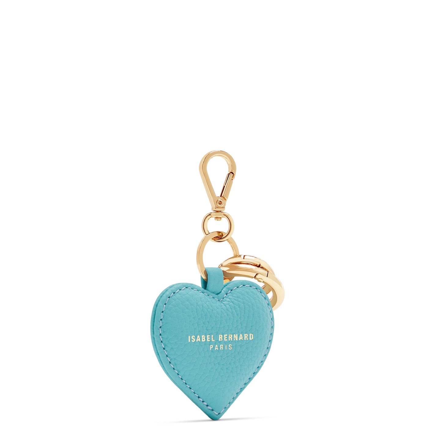 Honoré Faye blue heart key ring - - Isabel Bernard