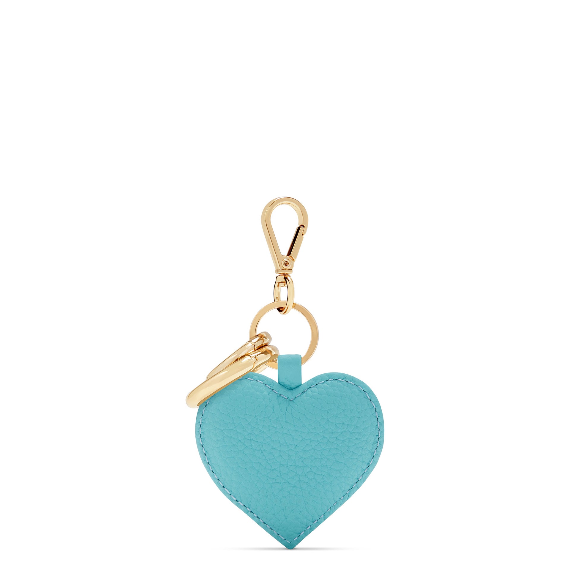 Honoré Faye blue heart key ring - - Isabel Bernard