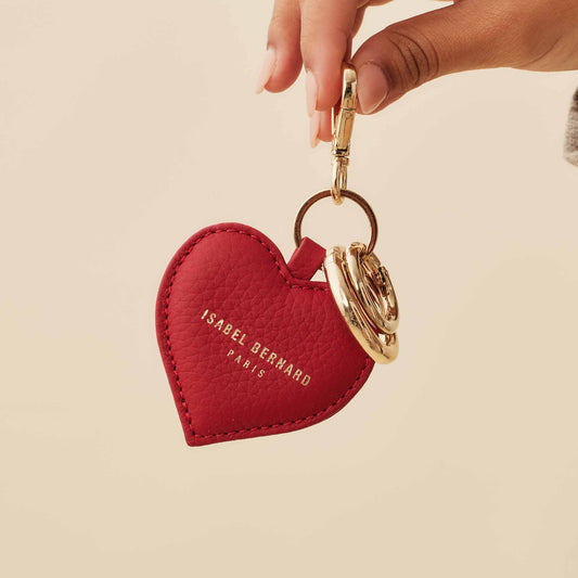 Honoré Faye red heart key ring - - Isabel Bernard