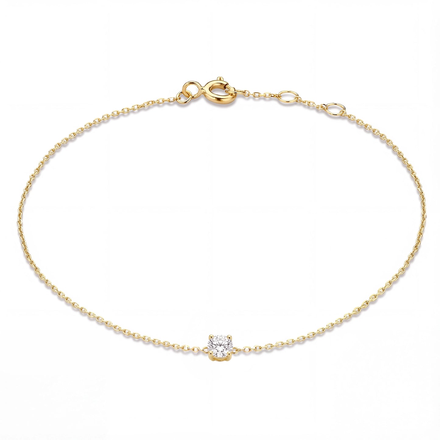 Cadeau d'Isabel 585er Gold Kette & Armband mit Zirkonia - - Isabel Bernard