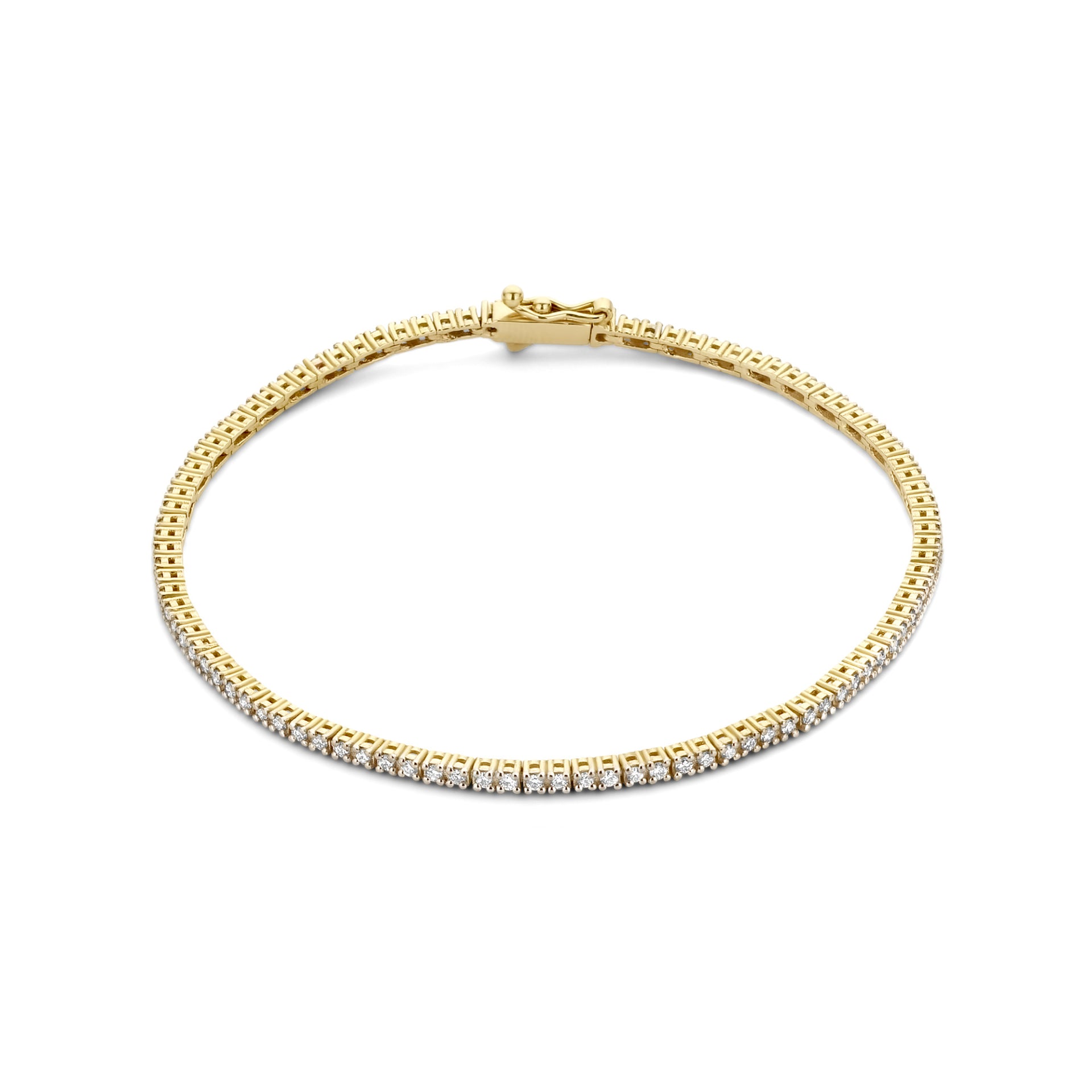 De la Paix Madeline 14 karaat gouden armband met diamant 1.08 ct