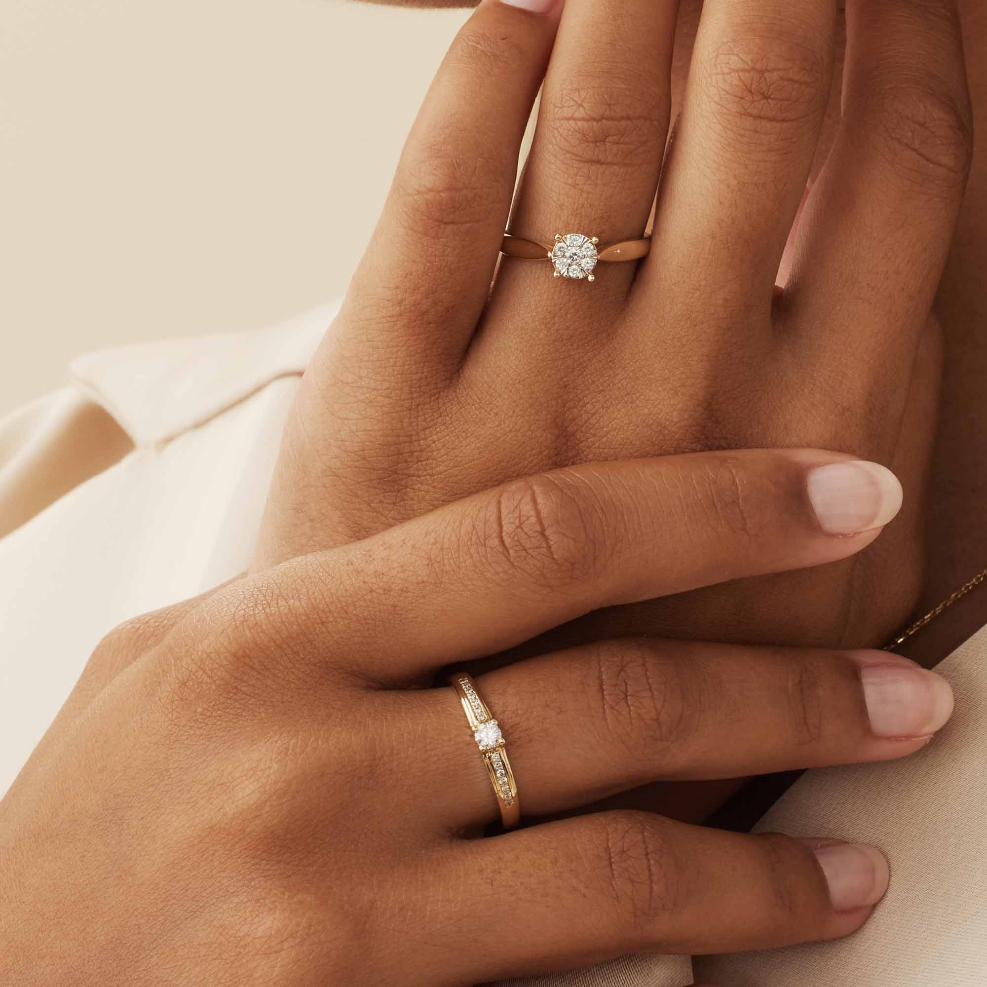 Isabel Bernard Hanaé Anneaux en Or 14 carats - Main Image