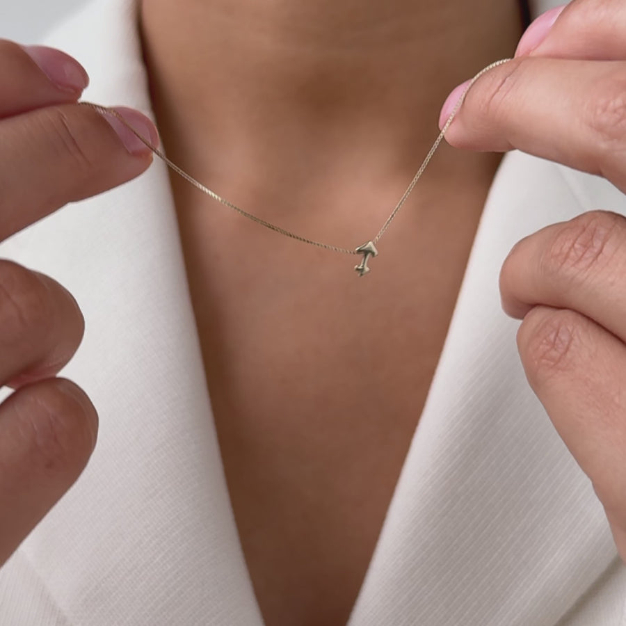 Étoiles d’Or Sagittarius 14 Carat Gold Venetian Necklace With Horoscope - - Isabel Bernard